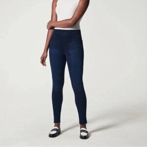 Spanx Jean-ish Ankle Leggings denim jeans L